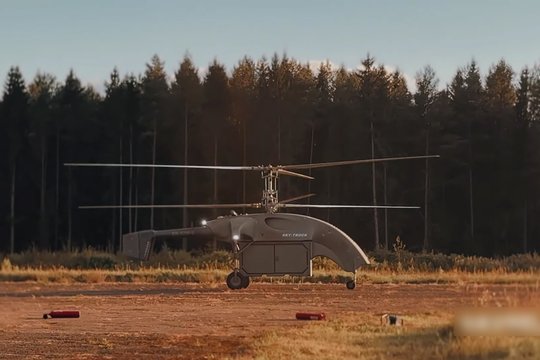 Baltarusija sukūrė bepilotį sraigtasparnį – panaudojo sankcijomis uždraustus variklius