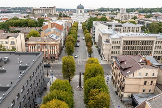 Baigta rekonstruoti svarbi Laisvės alėjos dalis: žymi viso projekto pabaigą