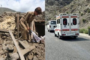 Afganistaną sudrebino naujas galingas žemės drebėjimas: žuvusiųjų skaičius toliau auga