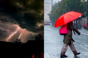 Įspėja dėl šaltojo fronto, artėjančio Lietuvos link: kur lis ir griaudės perkūnija