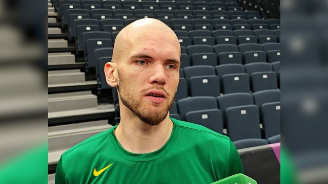 A. Velička papasakojo kaip atrodė laikas su rinktine po Roko traumos: „Nesijautė, kad laimėjom“ 
