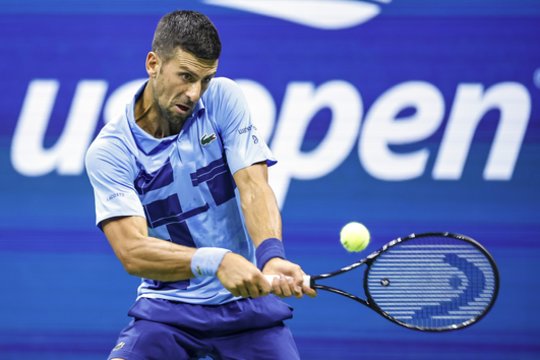  Turnyro šeimininką įveikęs N. Džokovičius pateko į „US Open“ pusfinalį