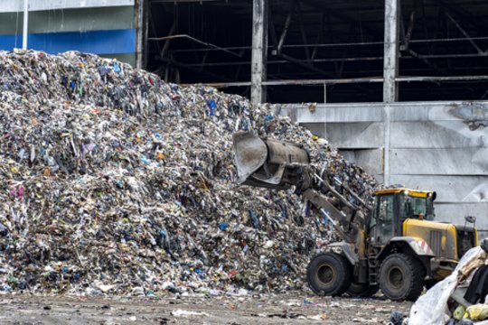 Po gaisro „Energesman“ atkūrė atliekų rūšiavimą gamyklos viduje