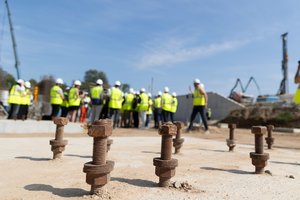 Įsileido į istorines statybas Vilniuje: A. Avulis pasakė, kuo futbolo aikštė čia bus kitokia ir kodėl prilygs geriausiems pasaulio stadionams