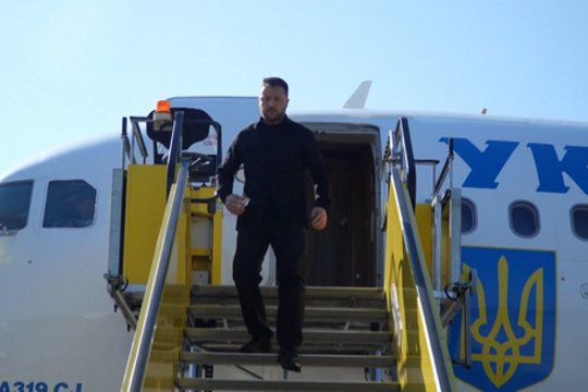 V. Zelenskis atvyko į Daniją: susitiks su Šiaurės ir Baltijos šalių lyderiais, tarp jų – ir G. Nausėda