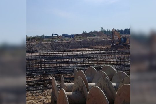 Pasižvalgykite po Nacionalinio stadiono statybvietę: štai kiek pasistūmėta