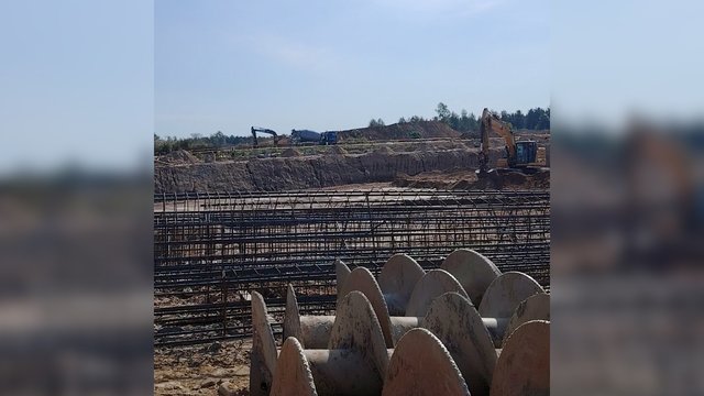 Pasižvalgykite po Nacionalinio stadiono statybvietę: štai kiek pasistūmėta