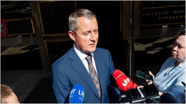 Ž. Vaičiūnas atsakė, ar dirbtų I. Ruginienės Vyriausybėje