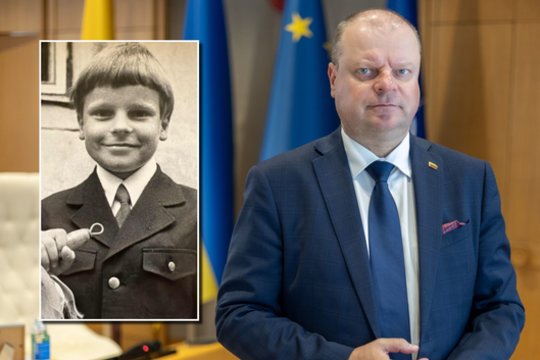 Saulius Skvernelis paviešino retą praeities kadrą: internautai įžvelgė panašumą su kitu politiku