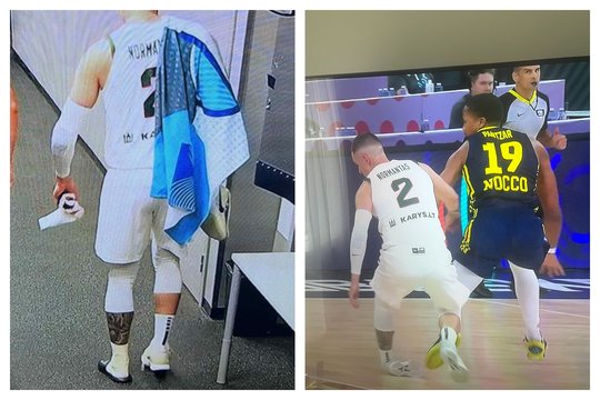 Po M. Normanto traumos – pirmosios rinktinės žaidėjų reakcijos: „Neatrodė labai gerai“