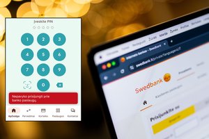 Chaotiškas trečiadienis: strigo kelių bankų veikla, žmonės negalėjo susimokėti parduotuvėse