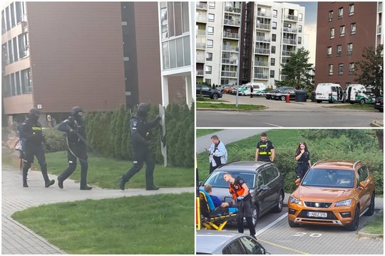 Kruvinas incidentas Vilniuje – prireikė ir gausių gerai ginkluotų policijos pajėgų
