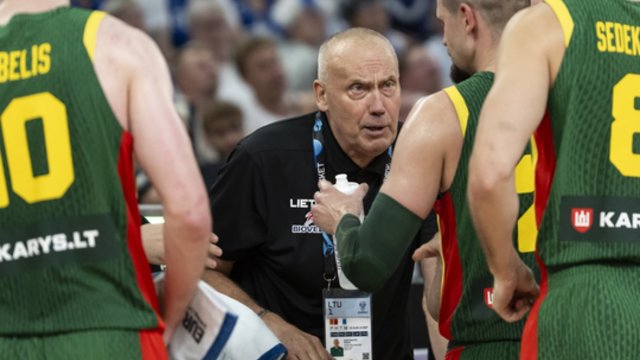 R. Kurtinaitis: nesvarbu, kiek mūsų liks – mes žaisime pergalei