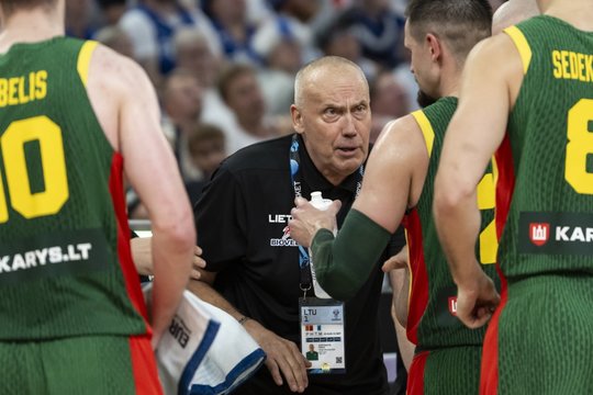 R. Kurtinaitis: nesvarbu, kiek mūsų liks – mes žaisime pergalei