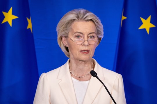 Dėl karių siuntimo į Ukrainą – Rusijos kaltinimai U. von der Leyen: „Tai išgalvota melagystė“