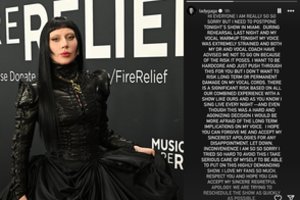 Iš Lady Gagos – netikėta žinia: likus vos kelioms valandoms iki pasirodymo jį atšaukė