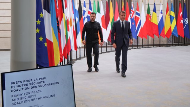 Paryžiuje prasideda „Norinčiųjų koalicijos“ viršūnių susitikimas: aptars saugumo garantijas Ukrainai