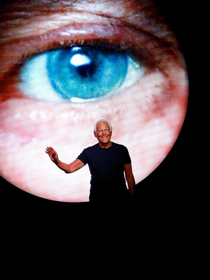 Giorgio Armani.<br> Scanpix ir instagramo nuotr.