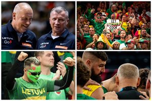 Nuo tikėjimo R. Kurtinaičiu – iki linkėjimų T. Pačėsui: aistruoliai plėšo neprilipusią keistą etiketę