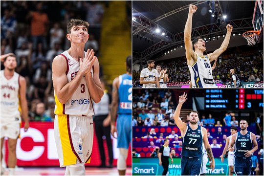 9-oji „Eurobasket 2025“ diena: ispanų amžiaus nuopuolis, lemiama bosnių pergalė ir visas dėmesys Rygai