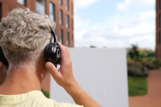 Kvartalas, kurį galima ne tik pamatyti, bet ir išgirsti: menininkai sukūrė unikalų garso peizažą