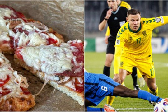 Firminis futbolininko P. Širvio picos receptas: daug sveikesnė, bet be galo skani