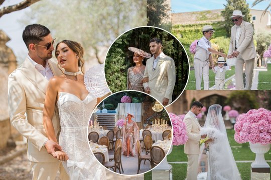 Žadą atimančiose I. Budrienės sūnaus vestuvėse – džiaugsmo ašaros ir iššūkiai prieš pat ceremoniją: „Teko aiškintis“