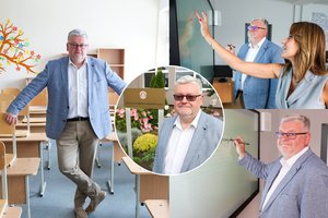 Krepšinio aikštelę į mokyklą iškeitęs Vaidas Čeponis – atvirai: „Bus labai sunku“