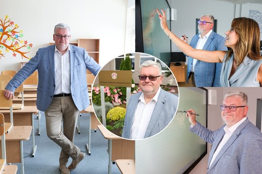 Krepšinio aikštelę į mokyklą iškeitęs Vaidas Čeponis – atvirai: „Bus labai sunku“