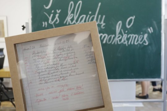 Ukmergėje atidaryta unikali paroda apie klaidas