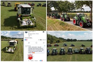 Įspūdingų ūkininkų vestuvių vaizdai susuko lietuviams galvas: įrašas sprogdina internetą