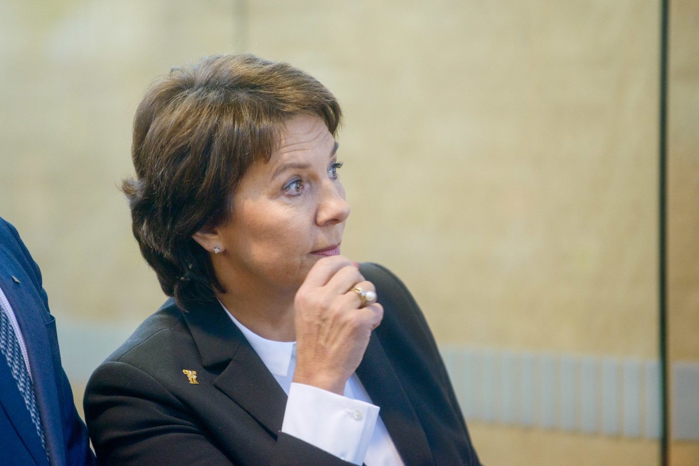 Lietuvos viešbučių ir restoranų asociacijos prezidentė Evalda Šiškauskienė.<br>J.Stacevičiaus nuotr.