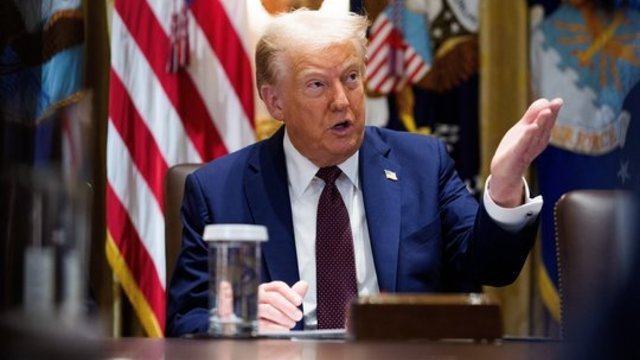 Kalbėdamas apie saugumo garantijas Ukrainai D. Trumpas žada greitą karo pabaigą: „Viskas susidėlios“