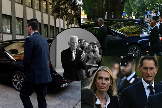 Milane prasideda viešas atsisveikinimas su mados legenda Giorgio Armani: plūsta žmonės