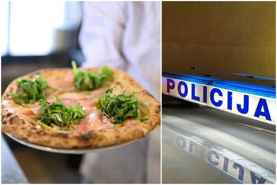 Nežinomi plėšikai iš kauniečio gatvėje atėmė picą – jei bus surasti, į kalėjimą gali sėsti net 6 metams