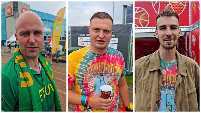 Lietuvių sirgaliai vieningi – pergalė bus mūsų: siunčia žinutę latviams