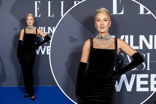 Mados renginyje Kristina Ivanova puošėsi ypatingai: akys krypo į itin sentimentalią detalę