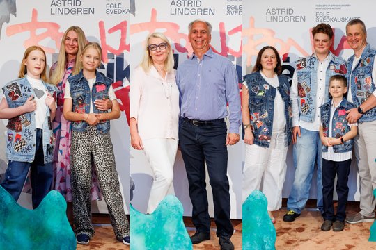 Į Lietuvos nacionaliniame dramos teatre vykusią spektaklio premjerą plūdo šeimos