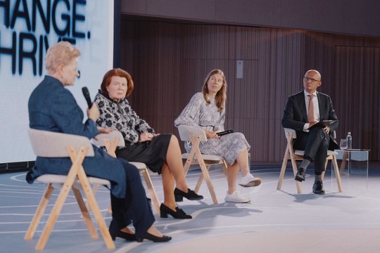 Baltijos šalių prezidentės pasigenda ir stiprių lyderių, ir regiono vienybės     