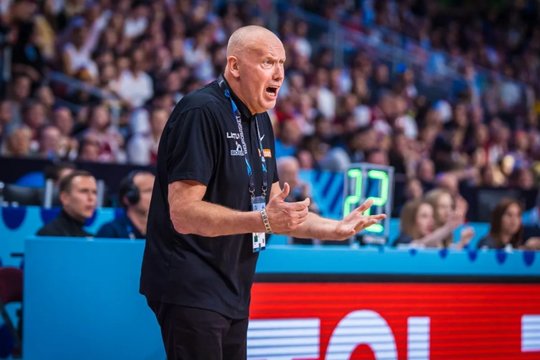 Ką R. Kurtinaitis pasakė po pergalės prieš Latviją: nuo užuojautos – iki pagyrų didvyriams