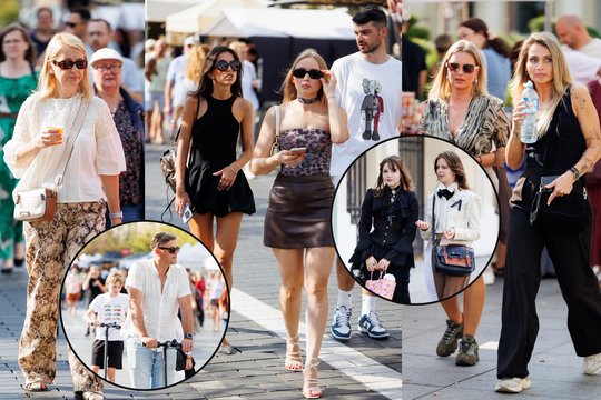 Stileivos okupavo Vilniaus gatves: lepinęs karštis leido pasipuošti itin vasariškai