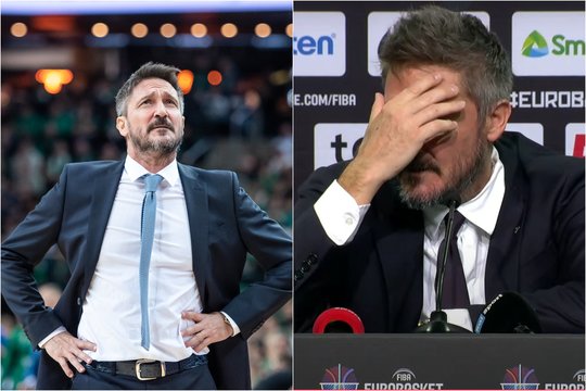 Po pralaimėjimo – ašaros: Italijos treneris G. Pozzecco paskelbė apie pasitraukimą