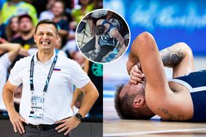 Įspūdingo šou fone – šlubuojantis L. Dončičius: slovėnų treneris nusprendė išsilieti