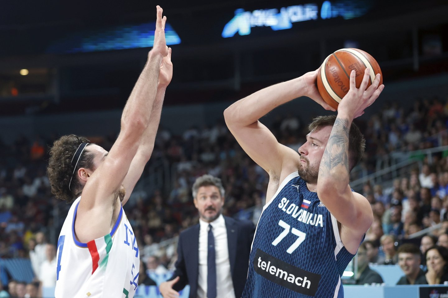 Luka Dončičius.<br>EPA/ELTA nuotr.