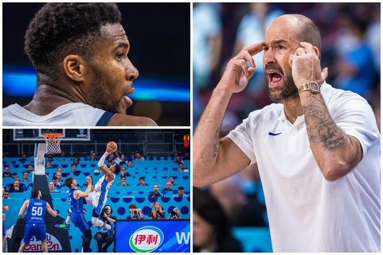 Krepšius uždominavę graikai siunčia įspėjimą Lietuvai: rodo į tritaškius ir G. Antetokounmpo