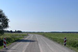 Baigiama rekonstruoti kelio atkarpa iki Minijos kaimo