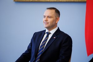 K. Nawrockis Vilniuje patikino dėl D. Trumpo pareiškimo: gera žinia visam regionui