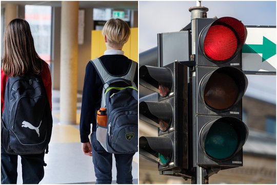 Vaikai žino eismo taisykles, bet jų nesilaiko: psichologai paaiškino, kodėl