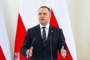 Lenkijos prezidentas K. Nawrockis apie „Via Baltica“ ir „Rail Baltica“: „Regiono saugumui svarbūs projektai“