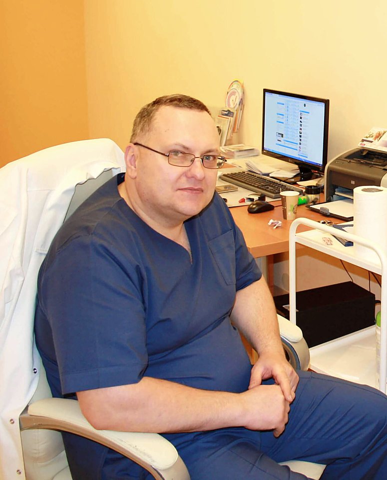 Utenoje gyvenantis medikas Jurijus Blakunovas.<br>Asmeninio archyvo nuotr.